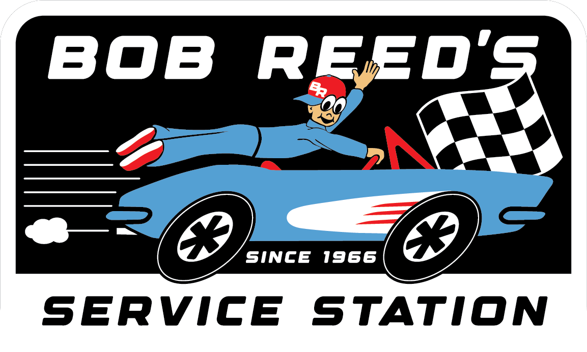 Bob Reed's Service Station patch logo, since 1966